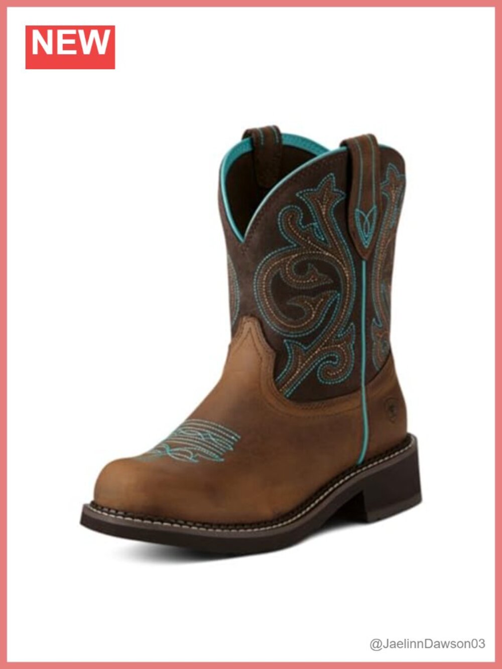 Ariat Fatbaby Heritage Western Boots - Leather Cowgirl Boots Mid Calf